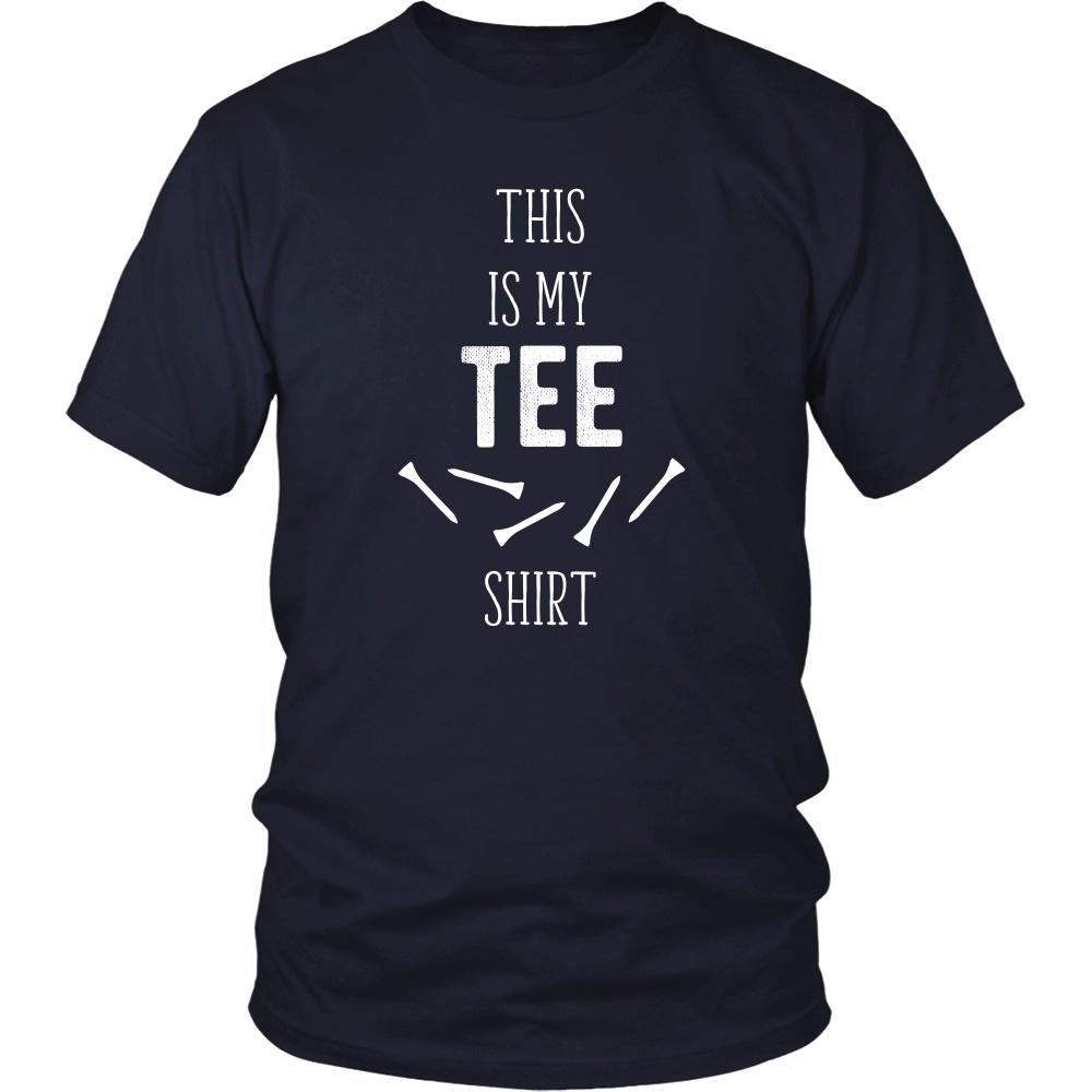 Golfer T Shirt - Golf This is my Tee shirt-T-shirt-Teelime | shirts-hoodies-mugs
