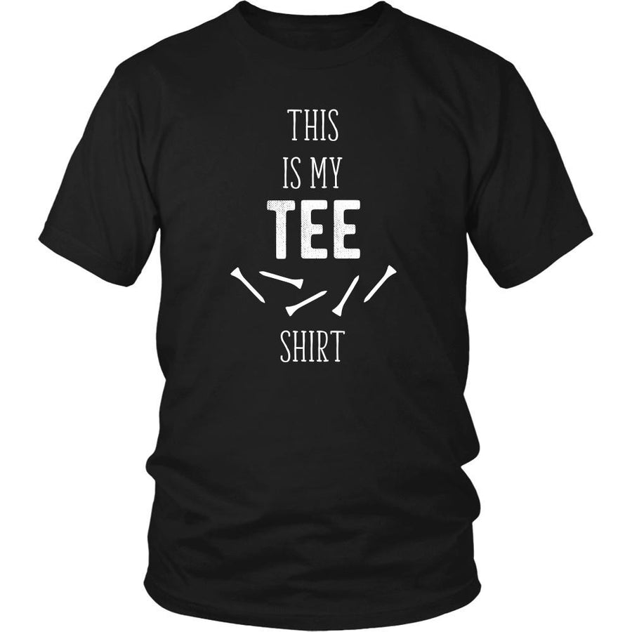 Golfer T Shirt - Golf This is my Tee shirt-T-shirt-Teelime | shirts-hoodies-mugs