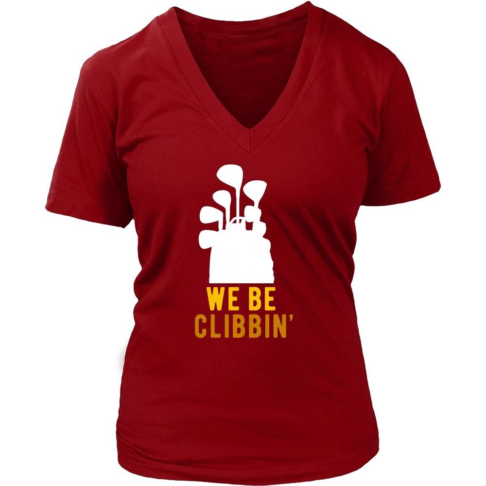 Golfer T Shirt - Golf We Be Clibbin'-T-shirt-Teelime | shirts-hoodies-mugs