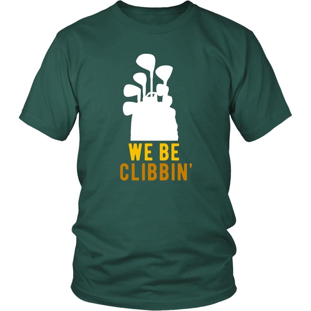 Golfer T Shirt - Golf We Be Clibbin'-T-shirt-Teelime | shirts-hoodies-mugs