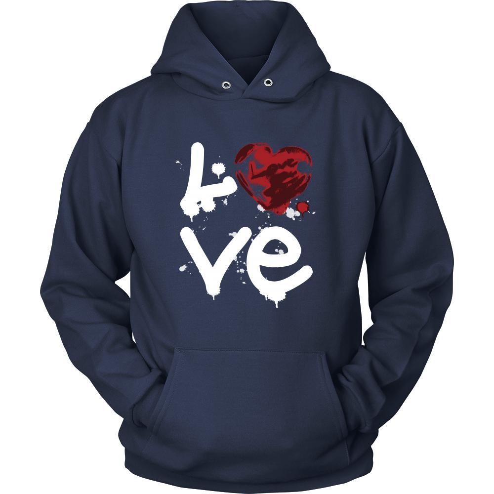 Graffiting - LOVE Graffiting - Graffiti Hobby Shirt-T-shirt-Teelime | shirts-hoodies-mugs