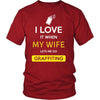 Graffiting Shirt - I love it when my wife lets me go Graffiting - Hobby Gift-T-shirt-Teelime | shirts-hoodies-mugs