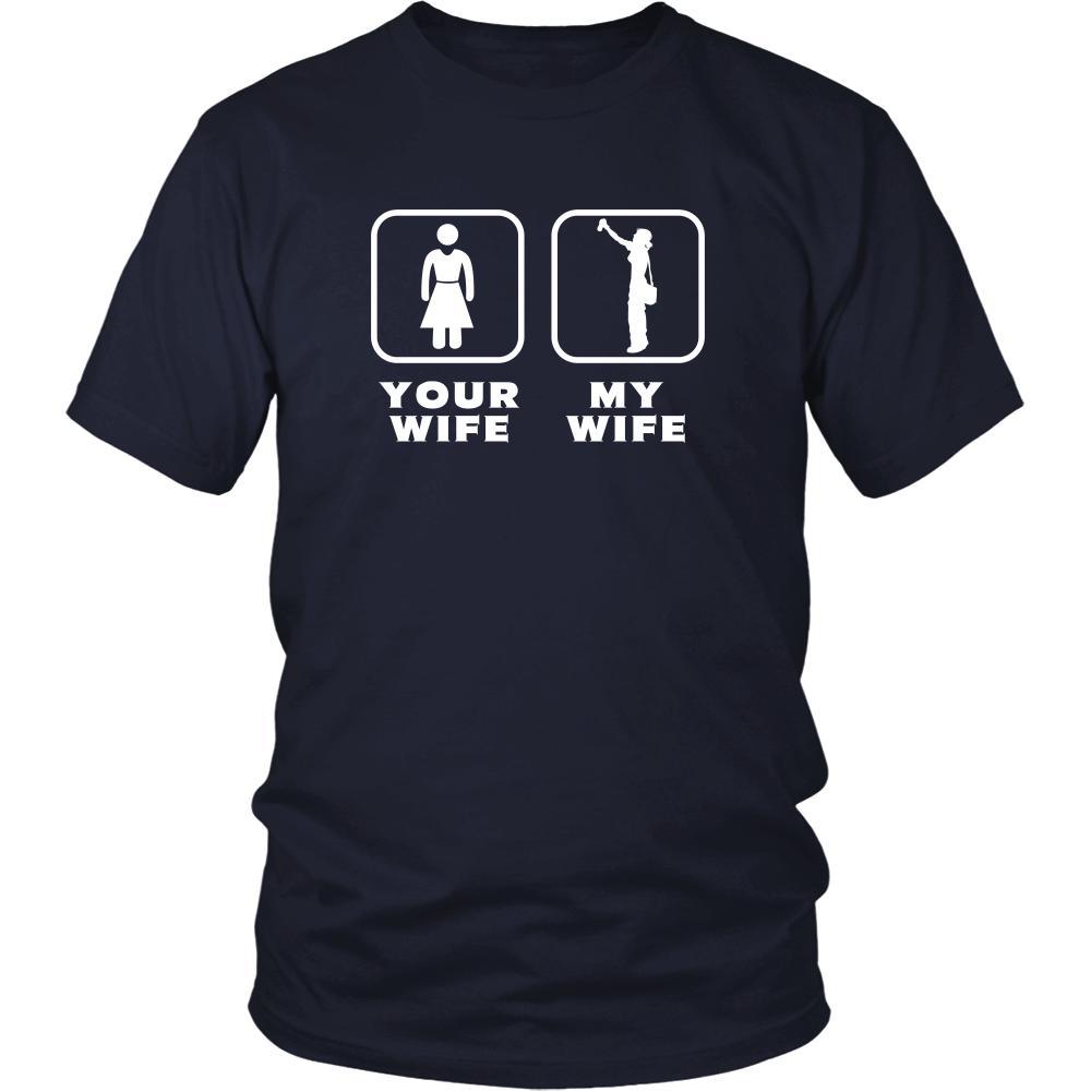 Graffiting - Your wife My wife - Father's Day Hobby Shirt-T-shirt-Teelime | shirts-hoodies-mugs