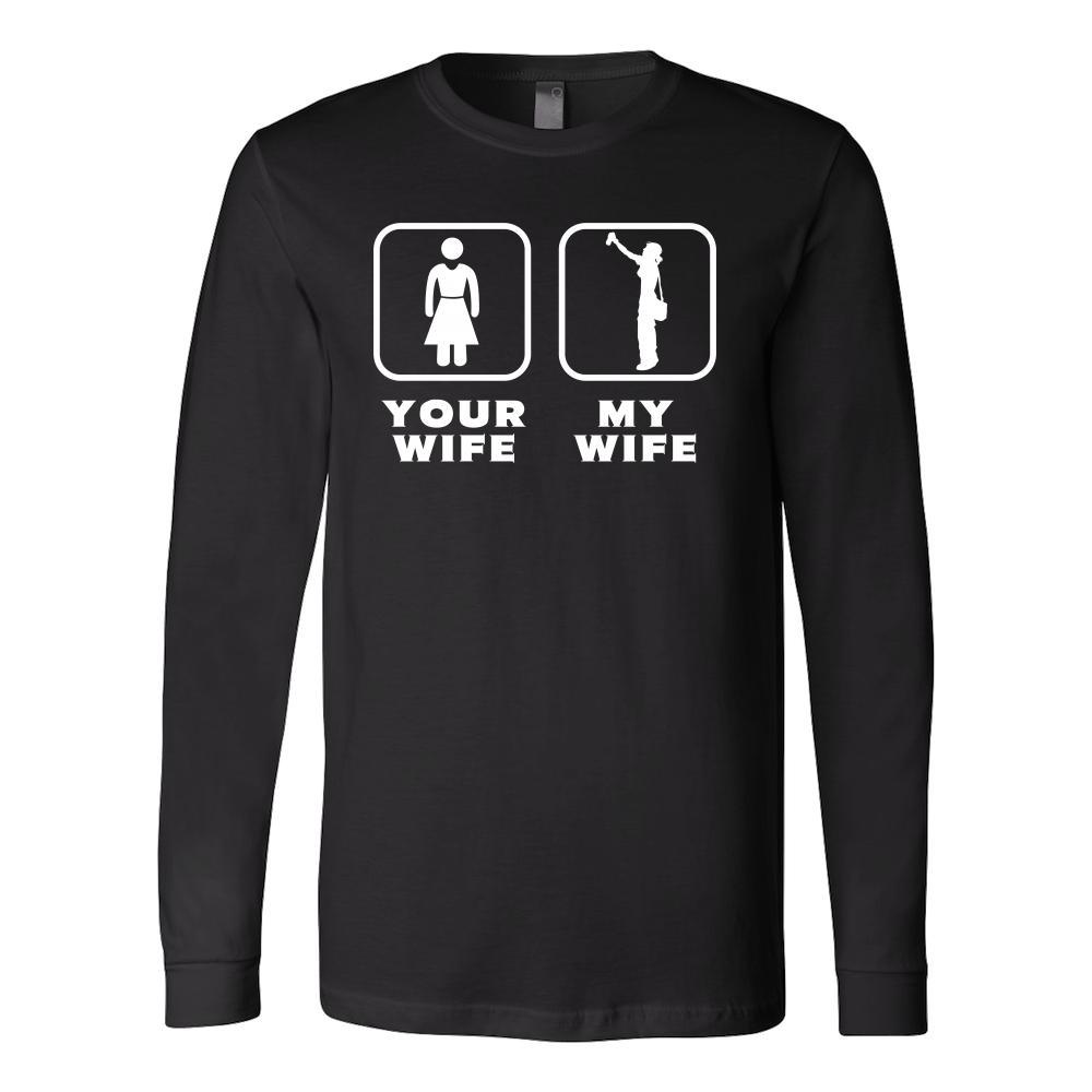 Graffiting - Your wife My wife - Father's Day Hobby Shirt-T-shirt-Teelime | shirts-hoodies-mugs