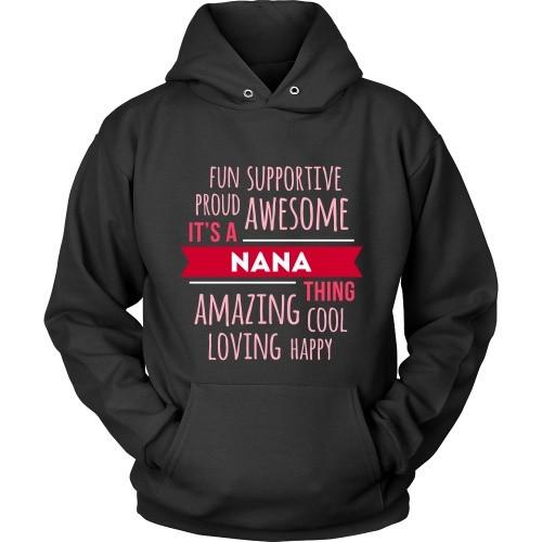 Grandma T Shirt - Fun Supportive Proud Awesome It's a Nana thing Amazing Cool Loving Happy-T-shirt-Teelime | shirts-hoodies-mugs