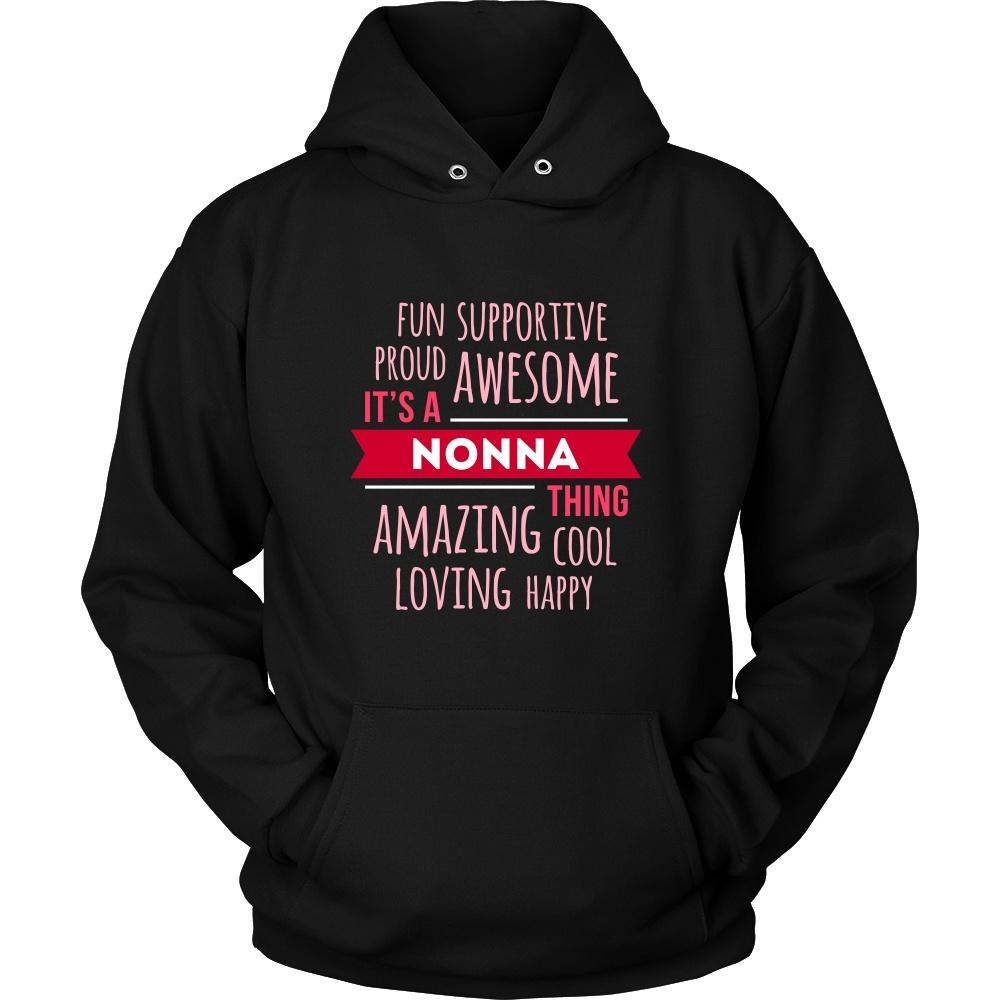 Grandma T Shirt - It's a Nonna thing Fun Supportive Proud Awesome Happy Grandma-T-shirt-Teelime | shirts-hoodies-mugs