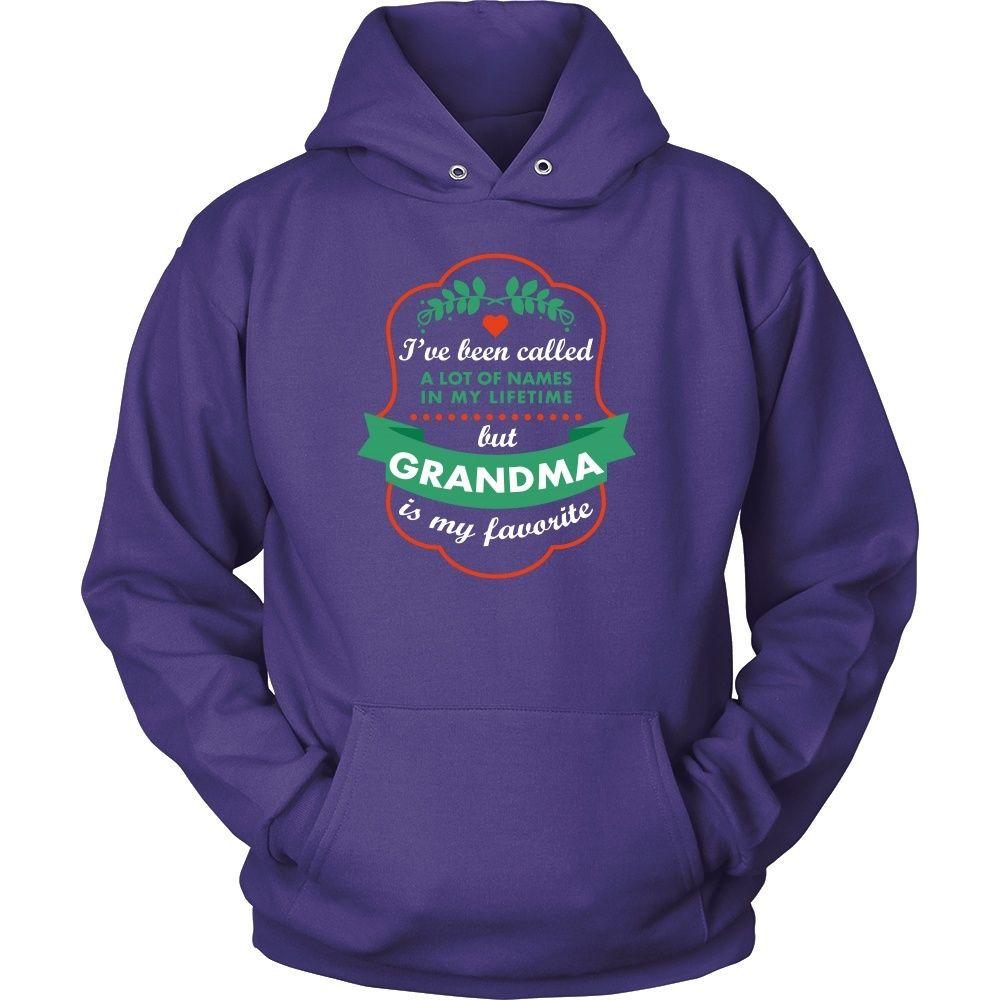 Grandmother T Shirt - I've been called a lot of names in my lifetime but Grandma is my favorite-T-shirt-Teelime | shirts-hoodies-mugs