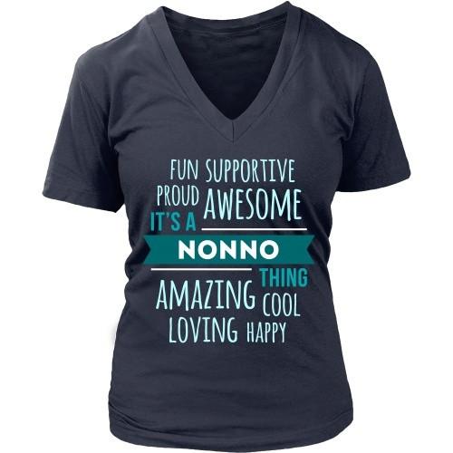 Grandpa T Shirt - Fun Supportive Proud Awesome It's a Nonno thing Amazing Cool Loving Happy Grandpa-T-shirt-Teelime | shirts-hoodies-mugs