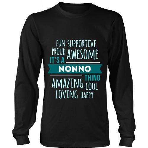 Grandpa T Shirt - Fun Supportive Proud Awesome It's a Nonno thing Amazing Cool Loving Happy Grandpa-T-shirt-Teelime | shirts-hoodies-mugs