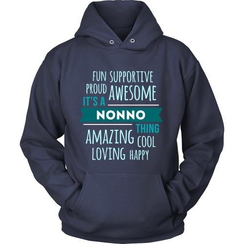 Grandpa T Shirt - Fun Supportive Proud Awesome It's a Nonno thing Amazing Cool Loving Happy Grandpa-T-shirt-Teelime | shirts-hoodies-mugs