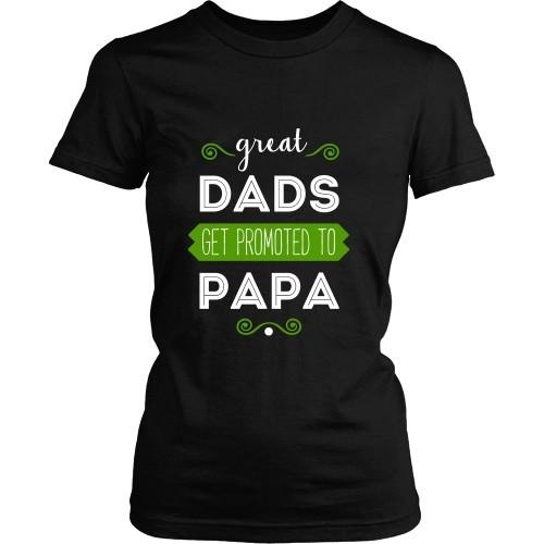 Grandpa T Shirt - Great Dads get promoted to Papa-T-shirt-Teelime | shirts-hoodies-mugs
