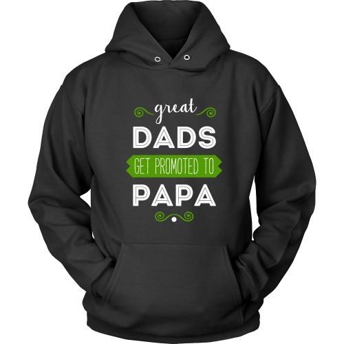 Grandpa T Shirt - Great Dads get promoted to Papa-T-shirt-Teelime | shirts-hoodies-mugs