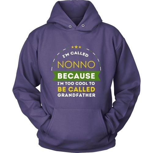 Grandpa T Shirt - I'm called Nonno because I'm too cool to be called-T-shirt-Teelime | shirts-hoodies-mugs