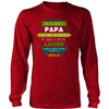 Grandpa T Shirt - Im the luckiest Papa My grandkids make me laugh when I don't even want to smile-T-shirt-Teelime | shirts-hoodies-mugs
