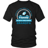 Grandpa T Shirt -There aren't many things I love more than Fishing, but one of them is being a Grandpa-T-shirt-Teelime | shirts-hoodies-mugs