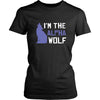 Gray Wolf Shirt - Alpha Wolf - Animal Lover Gift-T-shirt-Teelime | shirts-hoodies-mugs