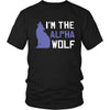 Gray Wolf Shirt - Alpha Wolf - Animal Lover Gift-T-shirt-Teelime | shirts-hoodies-mugs