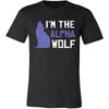 Gray Wolf Shirt - Alpha Wolf - Animal Lover Gift-T-shirt-Teelime | shirts-hoodies-mugs
