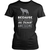 Gray Wolf Shirt - Freakin Awesome - Animal Lover Gift-T-shirt-Teelime | shirts-hoodies-mugs
