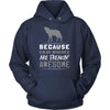 Gray Wolf Shirt - Freakin Awesome - Animal Lover Gift-T-shirt-Teelime | shirts-hoodies-mugs