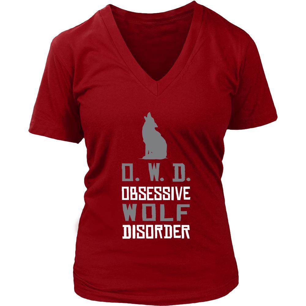 Gray Wolf Shirt - OWD - Animal Lover Gift-T-shirt-Teelime | shirts-hoodies-mugs
