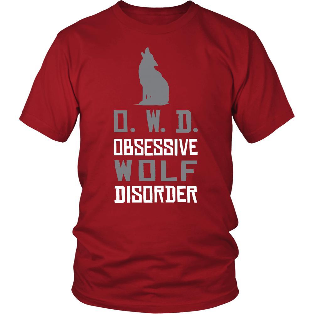 Gray Wolf Shirt - OWD - Animal Lover Gift-T-shirt-Teelime | shirts-hoodies-mugs