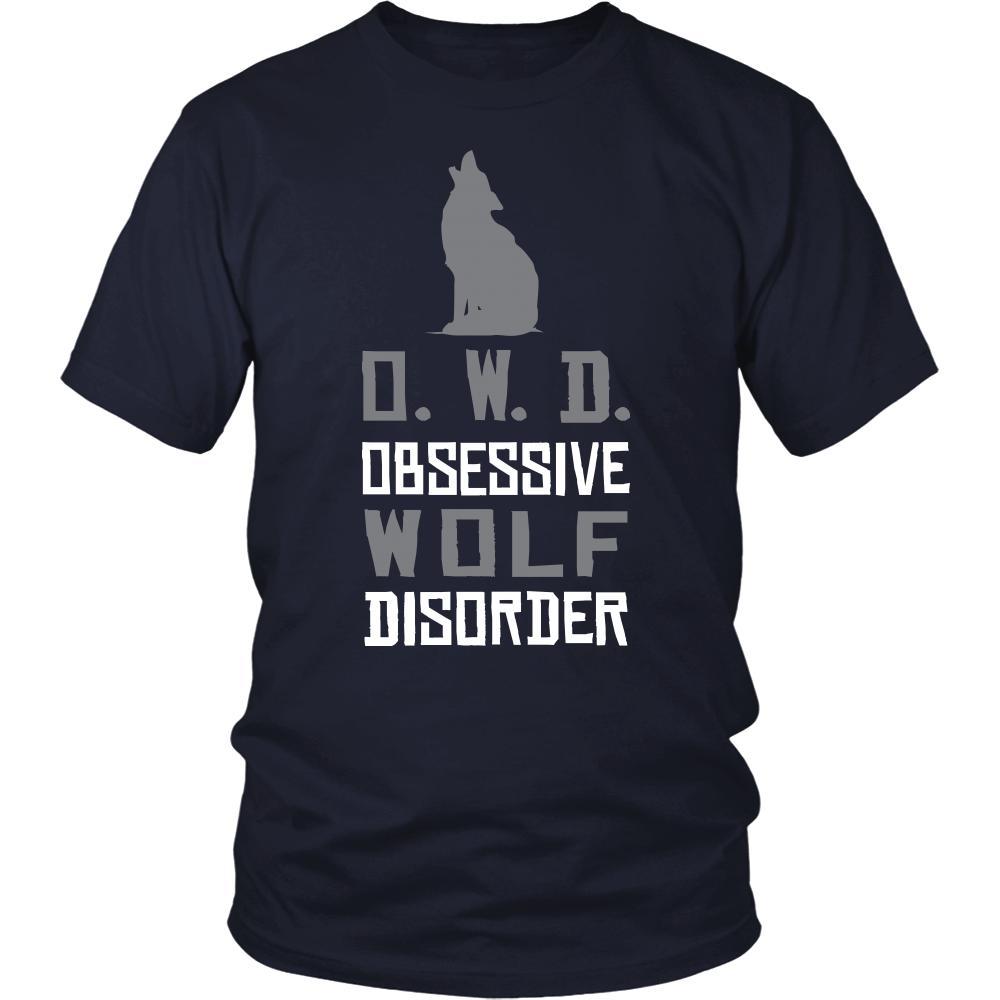 Gray Wolf Shirt - OWD - Animal Lover Gift-T-shirt-Teelime | shirts-hoodies-mugs