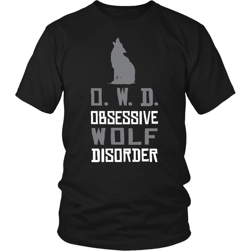 Gray Wolf Shirt - OWD - Animal Lover Gift-T-shirt-Teelime | shirts-hoodies-mugs