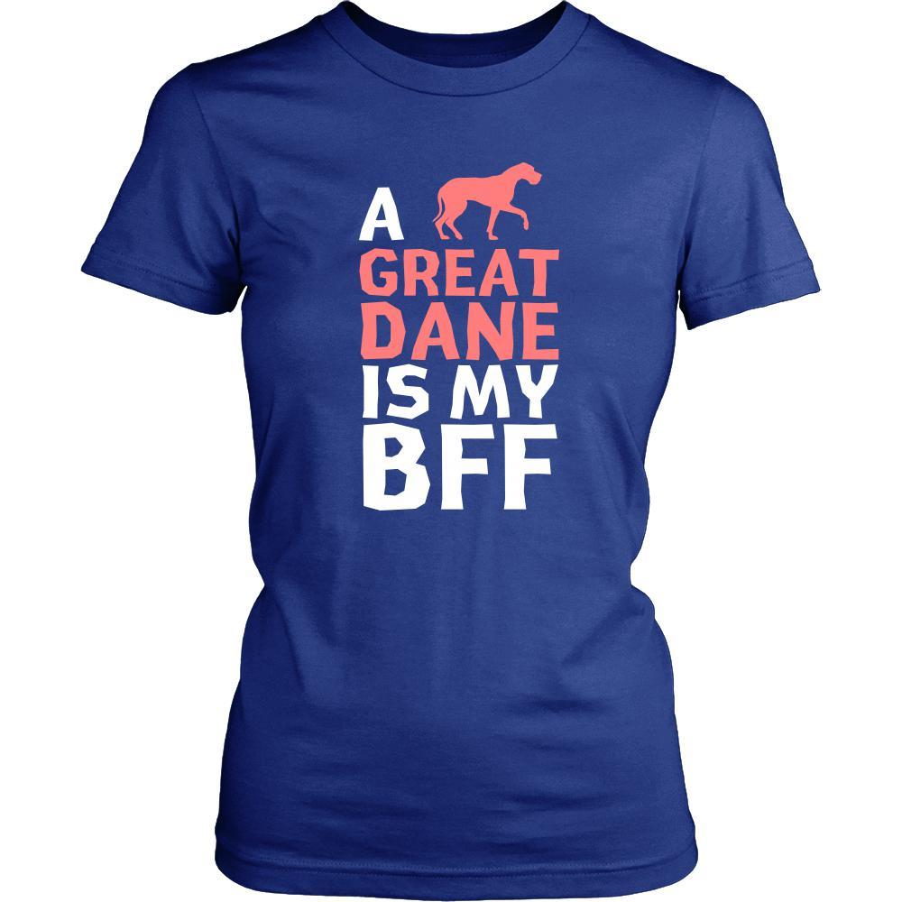 Great dane Shirt - a Great dane is my bff- Dog Lover Gift-T-shirt-Teelime | shirts-hoodies-mugs