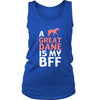 Great dane Shirt - a Great dane is my bff- Dog Lover Gift-T-shirt-Teelime | shirts-hoodies-mugs