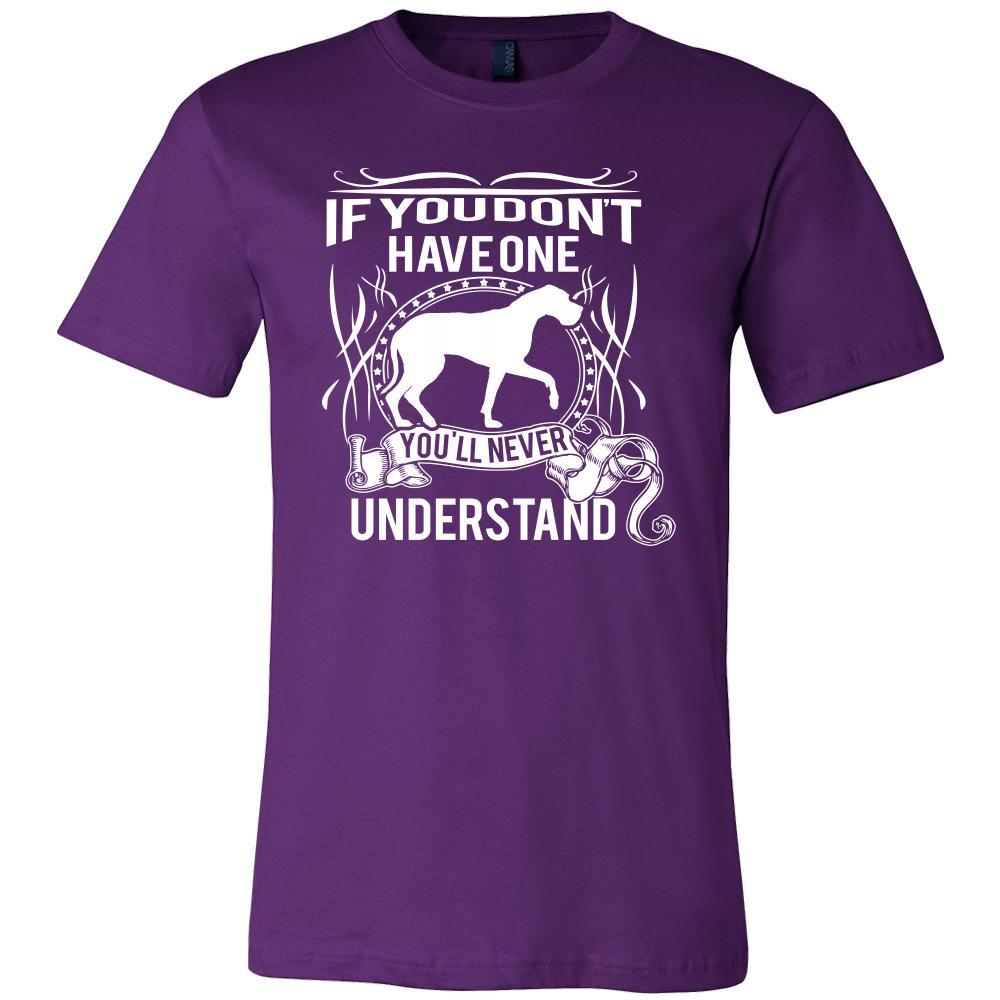 Great dane Shirt - If you don't have one you'll never understand- Dog Lover Gift-T-shirt-Teelime | shirts-hoodies-mugs
