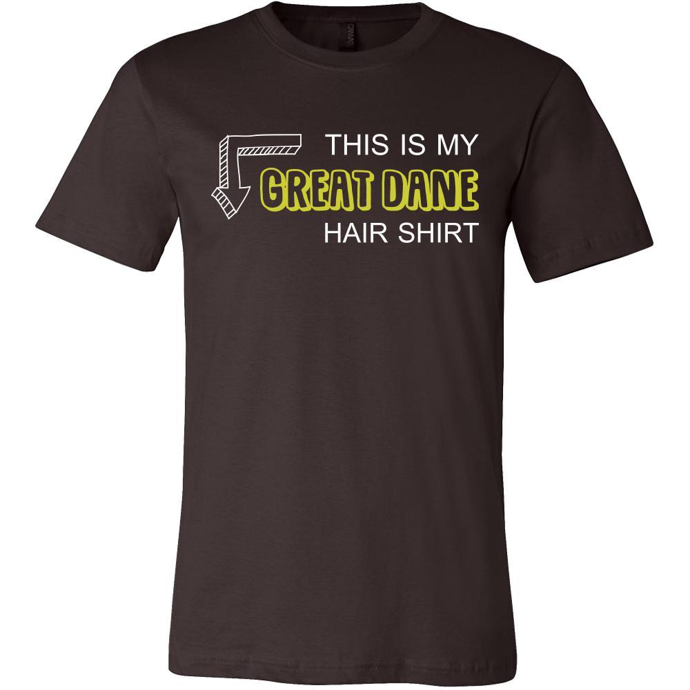 Great dane Shirt - This is my Great dane hair shirt - Dog Lover Gift-T-shirt-Teelime | shirts-hoodies-mugs