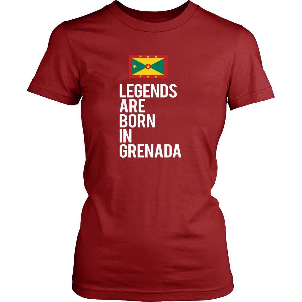 Grenada Shirt - Legends are born in Grenada - National Heritage Gift-T-shirt-Teelime | shirts-hoodies-mugs
