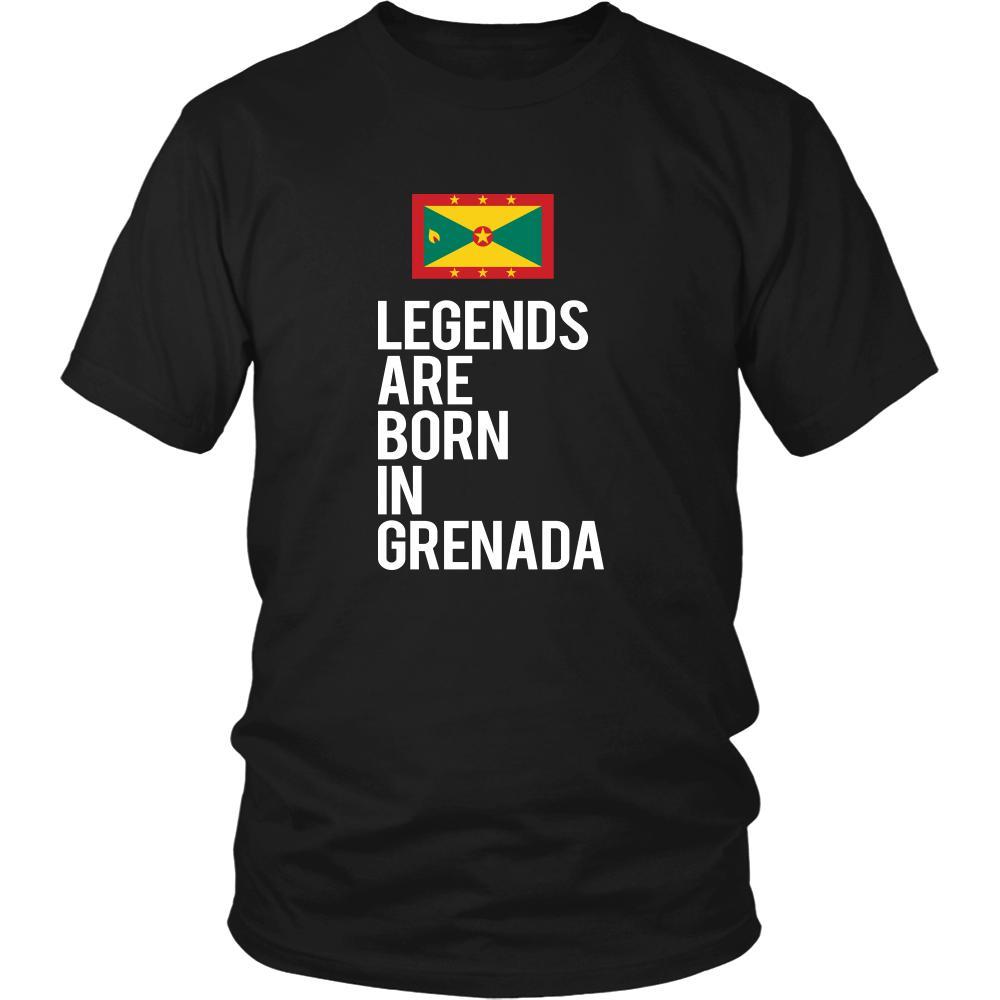 Grenada Shirt - Legends are born in Grenada - National Heritage Gift-T-shirt-Teelime | shirts-hoodies-mugs