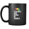 Guinea Legends are born in Guinea 11oz Black Mug-Drinkware-Teelime | shirts-hoodies-mugs