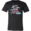 Guitar Shirt - If they don't have Guitars in heaven I'm not going- Music Love-T-shirt-Teelime | shirts-hoodies-mugs