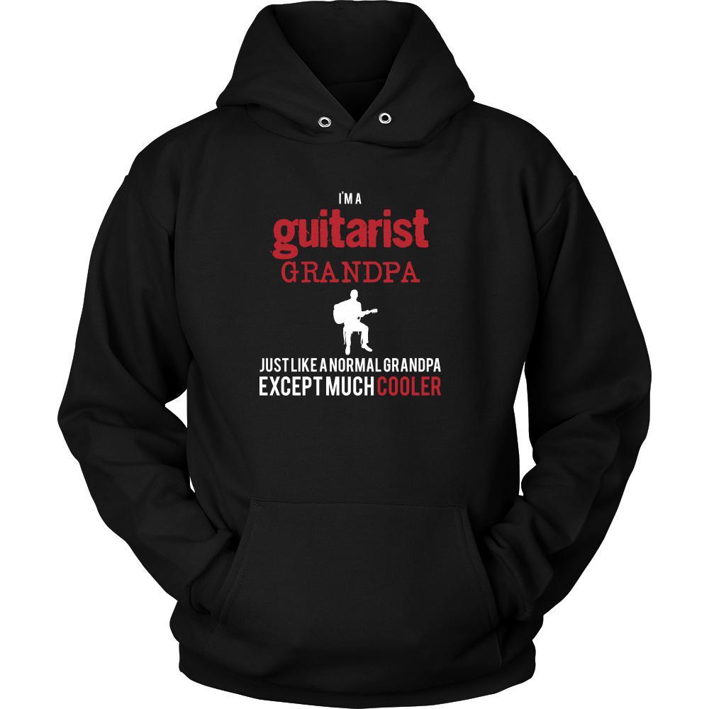 Guitar Shirt - I'm a guitarist grandpa just like a normal grandpa except much cooler Grandfather Hobby Gift-T-shirt-Teelime | shirts-hoodies-mugs