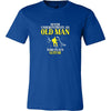 Guitar Shirt - Never underestimate an old man who plays guitar Grandfather Hobby Gift-T-shirt-Teelime | shirts-hoodies-mugs