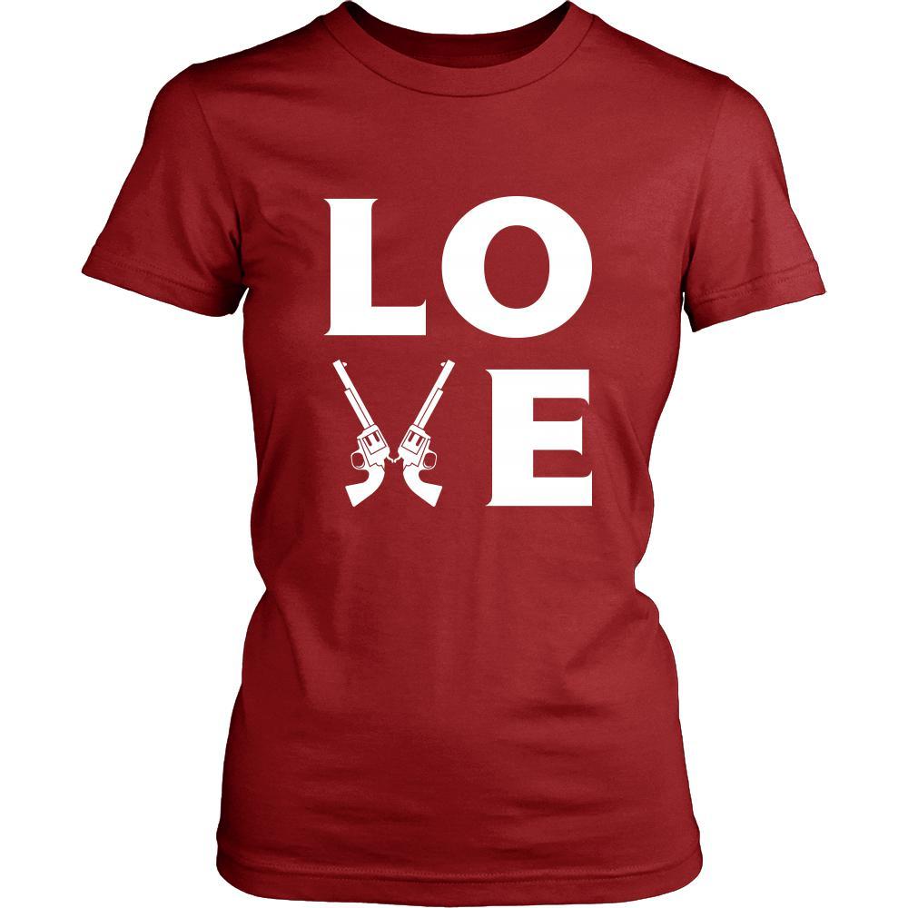 Gun - LOVE Gun - Weapon Hobby Shirt-T-shirt-Teelime | shirts-hoodies-mugs