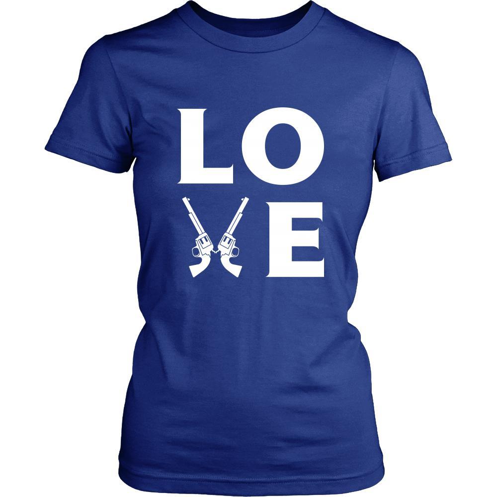 Gun - LOVE Gun - Weapon Hobby Shirt-T-shirt-Teelime | shirts-hoodies-mugs