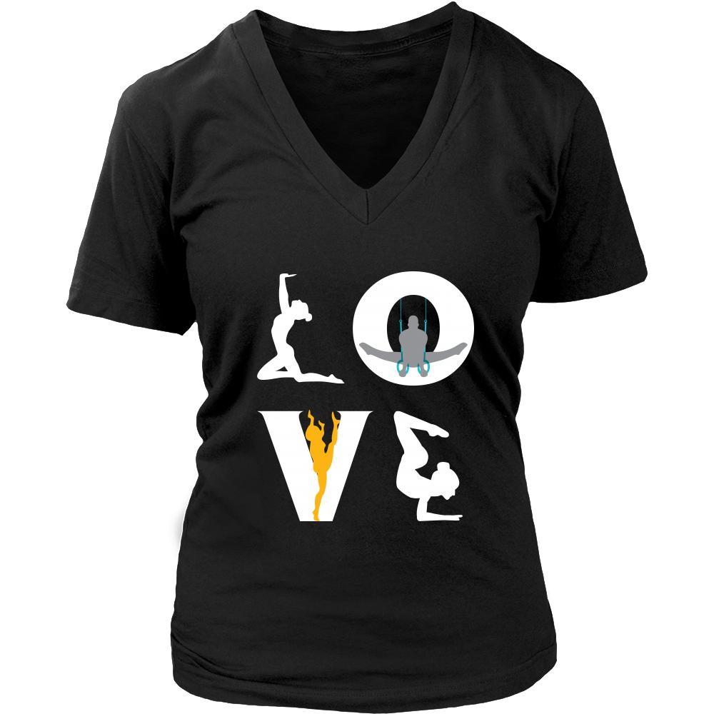 Gymnastics - LOVE Gymnastics - Sport Player Shirt-T-shirt-Teelime | shirts-hoodies-mugs
