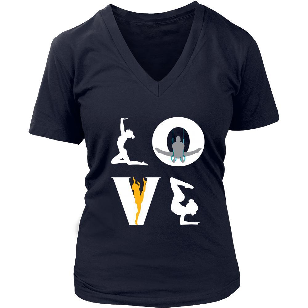 Gymnastics - LOVE Gymnastics - Sport Player Shirt-T-shirt-Teelime | shirts-hoodies-mugs