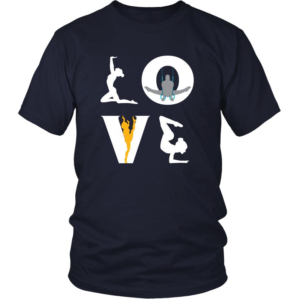 Gymnastics - LOVE Gymnastics - Sport Player Shirt-T-shirt-Teelime | shirts-hoodies-mugs