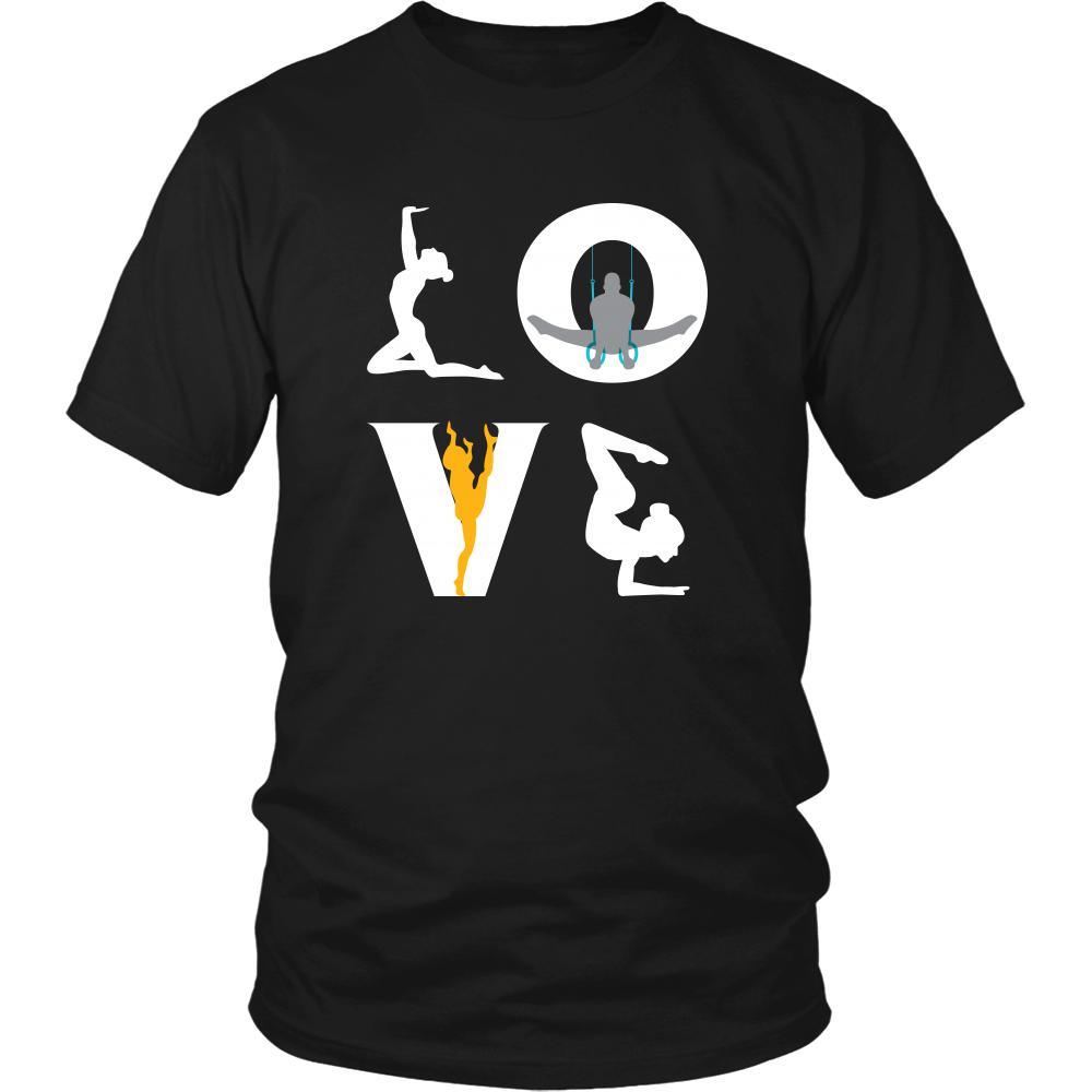 Gymnastics - LOVE Gymnastics - Sport Player Shirt-T-shirt-Teelime | shirts-hoodies-mugs