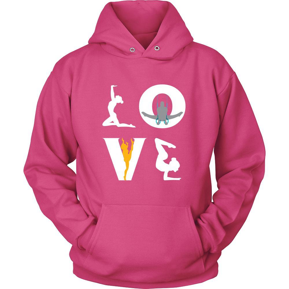 Gymnastics - LOVE Gymnastics - Sport Player Shirt-T-shirt-Teelime | shirts-hoodies-mugs