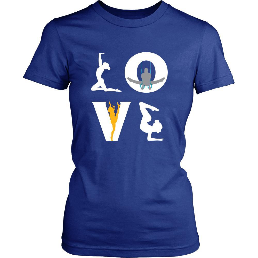 Gymnastics - LOVE Gymnastics - Sport Player Shirt-T-shirt-Teelime | shirts-hoodies-mugs