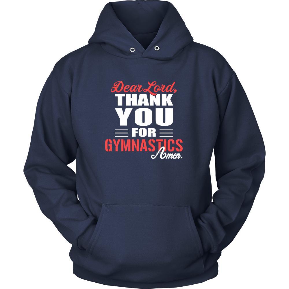 Gymnastics Shirt - Dear Lord, thank you for Gymnastics Amen- Sport-T-shirt-Teelime | shirts-hoodies-mugs