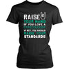 Gynecologist Shirt - Raise your hand if you love Gynecologist, if not raise your standards - Profession Gift-T-shirt-Teelime | shirts-hoodies-mugs