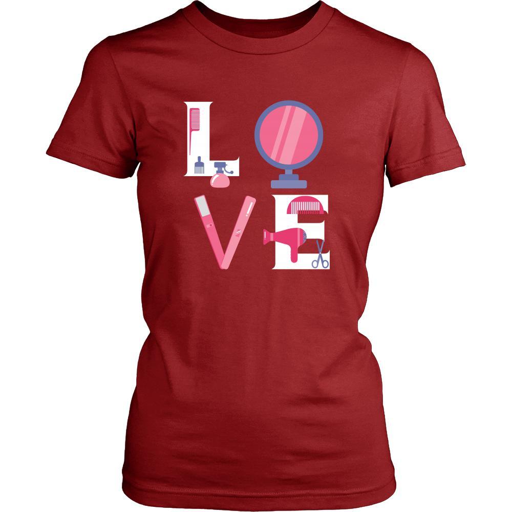 Hairstylist - Love - Hairstylist - Proffesion/Job Shirt-T-shirt-Teelime | shirts-hoodies-mugs
