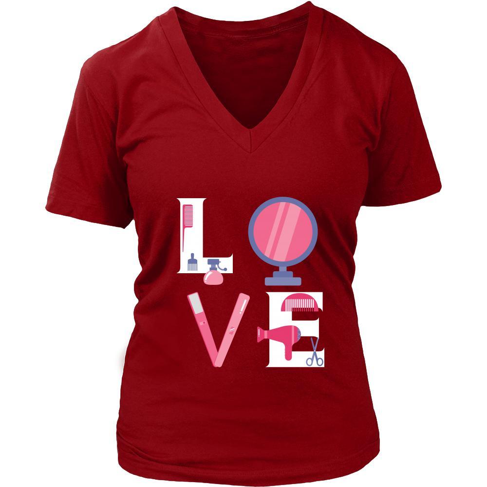 Hairstylist - Love - Hairstylist - Proffesion/Job Shirt-T-shirt-Teelime | shirts-hoodies-mugs